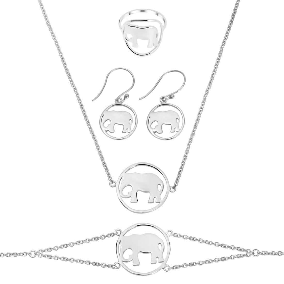 elephant-plain-silver-jewelry-set-ps-rdr-313-rde-534-rdn-2-rdb-2