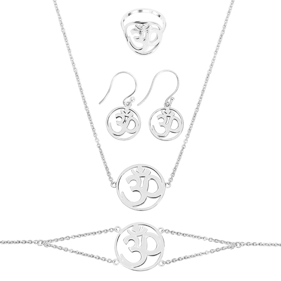 om-chakra-plain-silver-jewelry-set-ps-rdr-323-rde-544-rdn-12-rdb-12