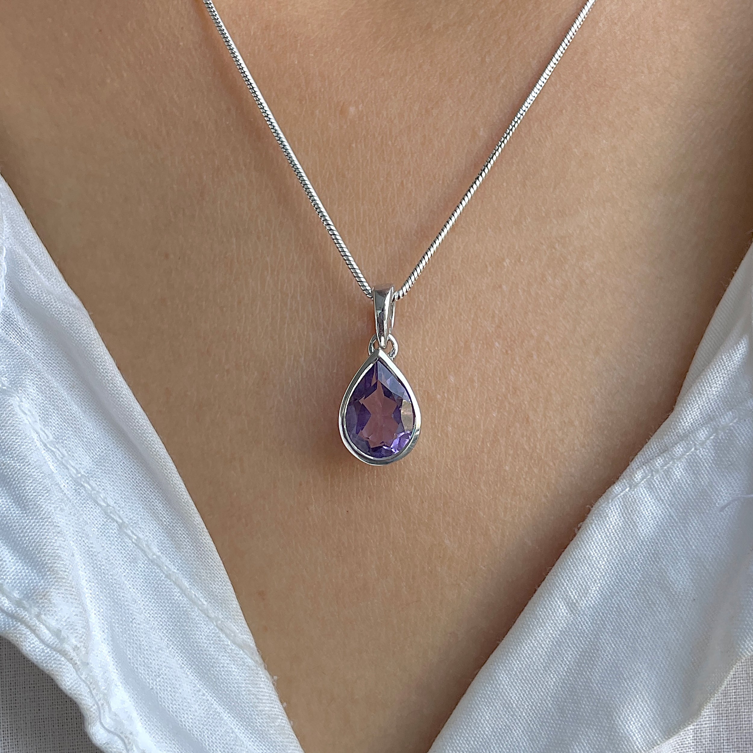 Amethyst Pendant-(AMT-RDP-468.)