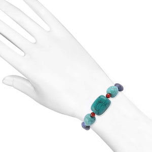 carnelian-tibetan-turquoise-sodalite-beaded-bracelet-bdd-11-167