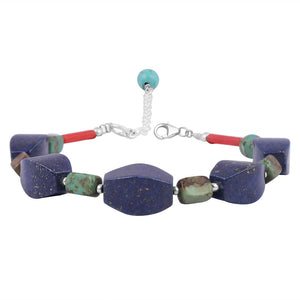 lapis-turquoise-red-coral-beaded-bracelet-bdd-11-191