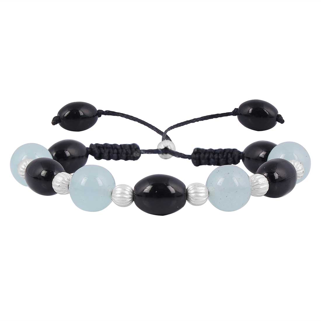 aquamarine-black-spinel-beaded-bracelet-bdd-11-197