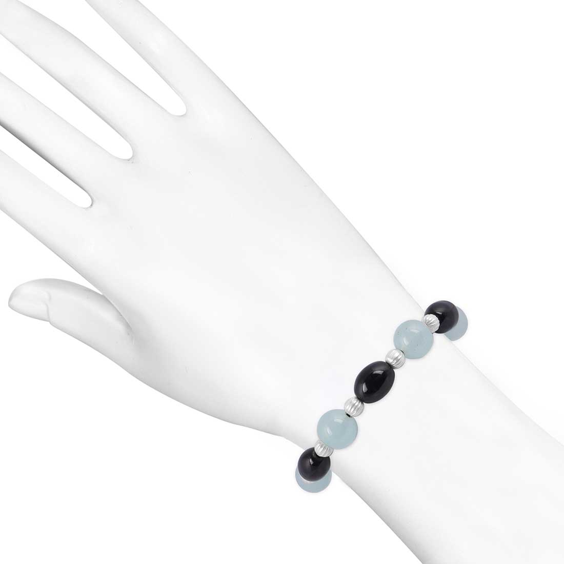 aquamarine-black-spinel-beaded-bracelet-bdd-11-197