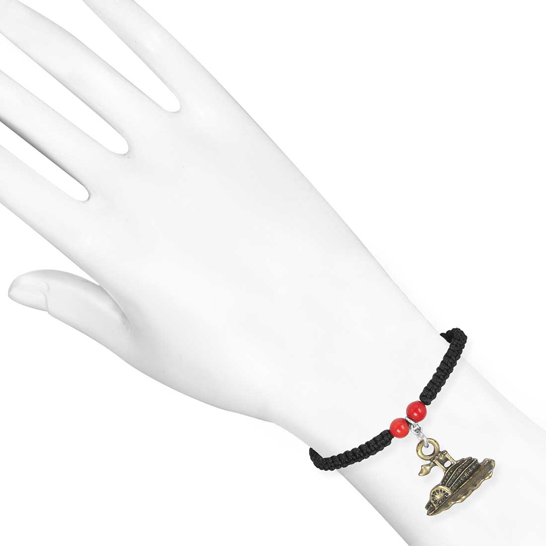 red-coral-steamboat-charm-beaded-bracelet-bdd-11-225
