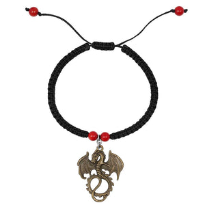 red-coral-flying-dragon-charm-beaded-bracelet-bdd-11-229