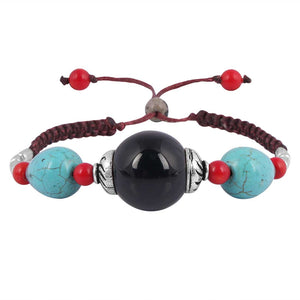 black-obsidian-turquoise-red-cora-beaded-bracelet-bdd-11-327
