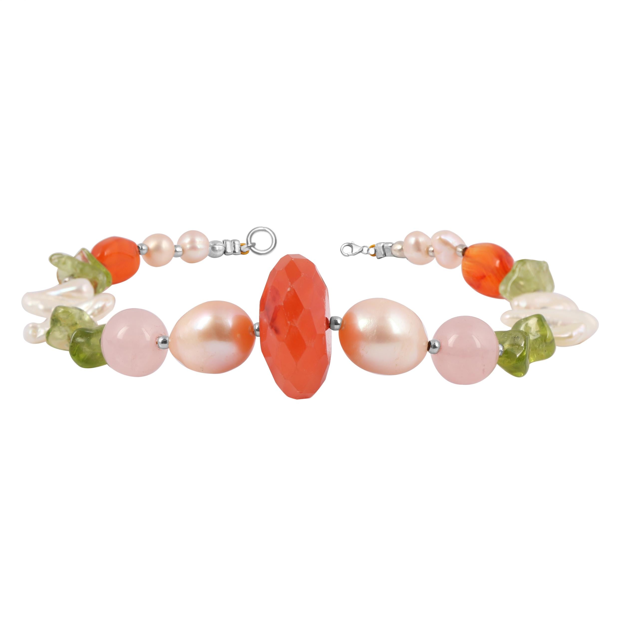 carnelian-pearl-peridot-rose-quartz-beaded-bracelet-bdd-11-84