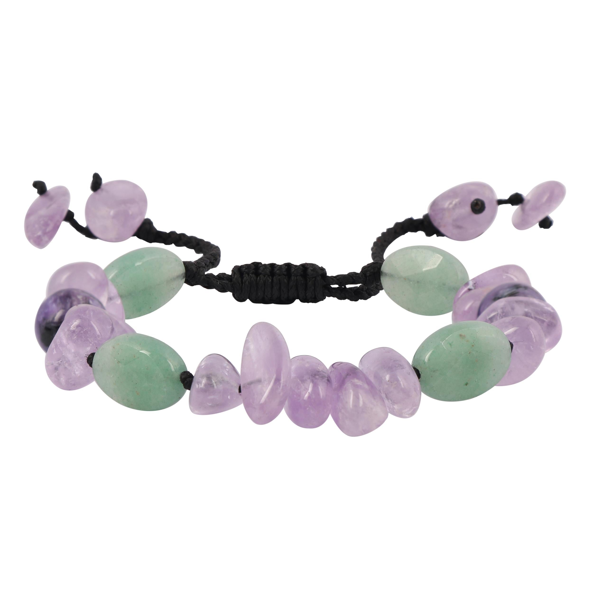 amethyst-prehnite-sodalite-beaded-bracelet-bdd-11-97