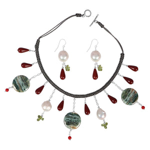 biwa-pearl-red-jasper-beaded-jewelry-set-bdd-12-1628