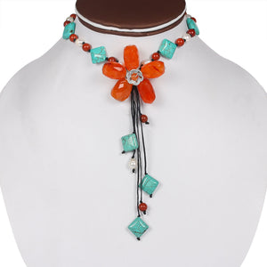 carnelian-turquoise-beaded-necklace-bdd-12-1659