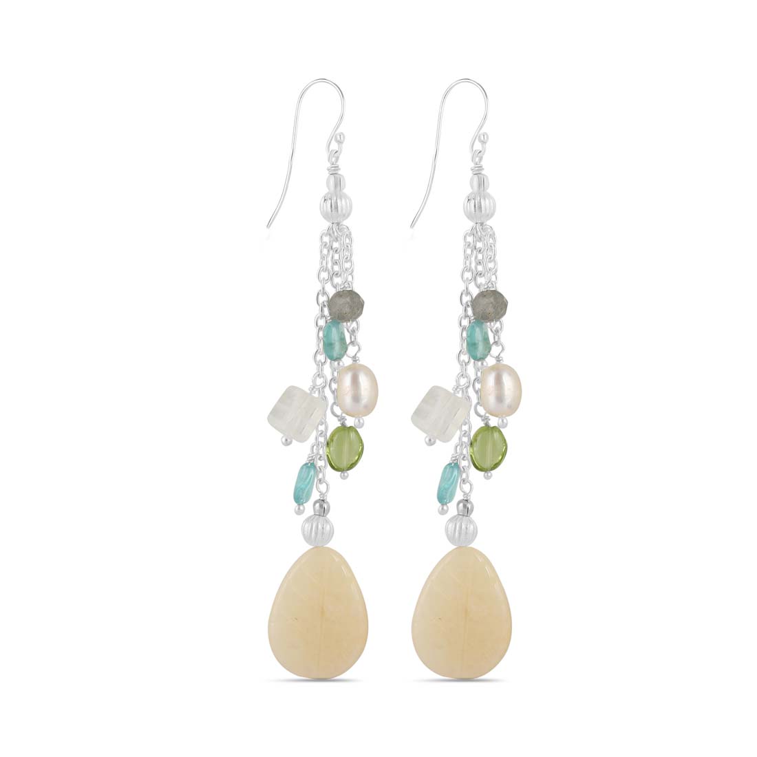 yellow-aragonite-beaded-earring-bdd-3-142
