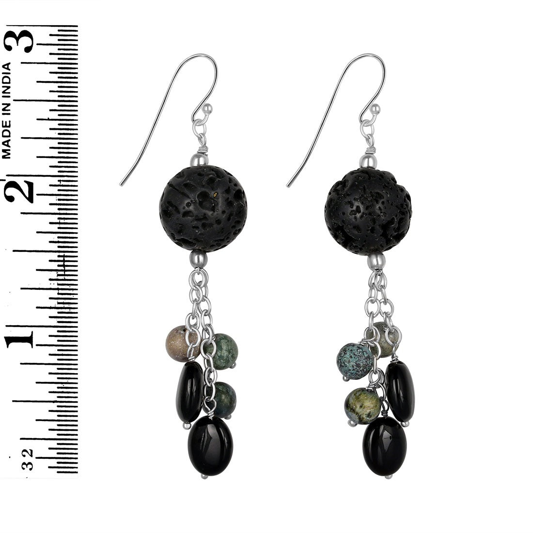 lava-black-spinel-beaded-earring-bdd-3-152