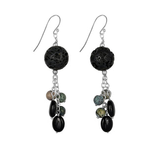 lava-black-spinel-beaded-earring-bdd-3-152