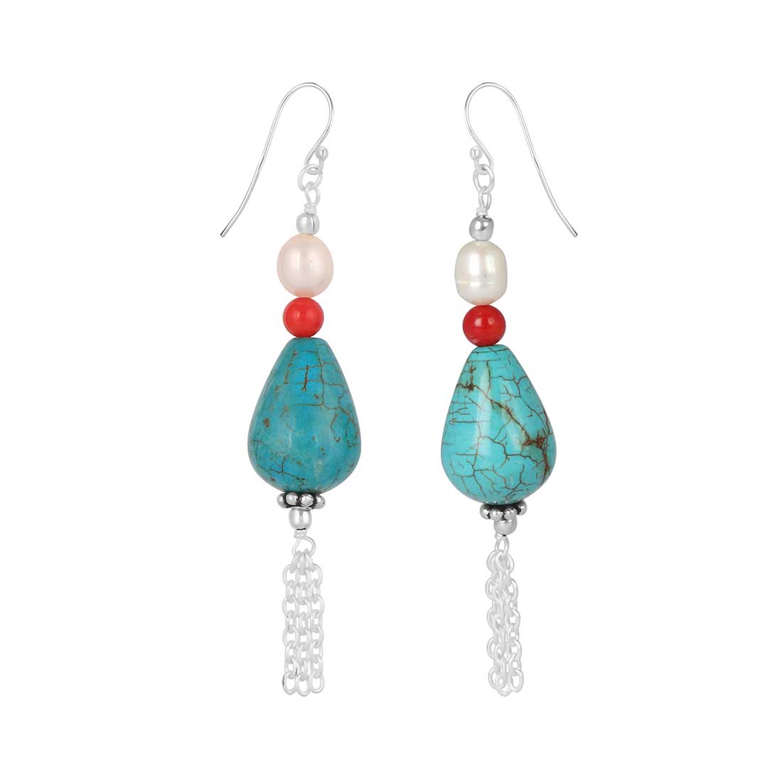 turquoise-pearl-red-coral-beaded-earring-bdd-3-178