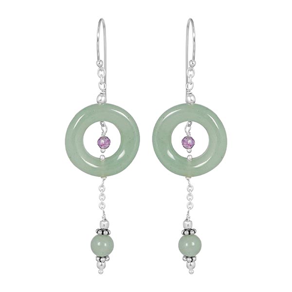 green-aventurine-beaded-earring-25747