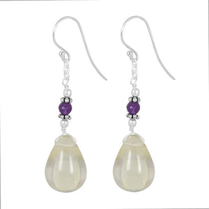 lemon-quartz-beaded-earring