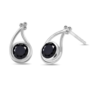 black-tourmaline-stud-earring-bls-rde-19