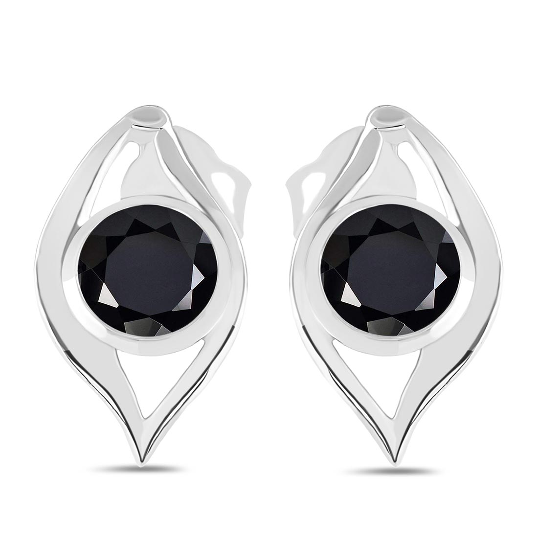 black-tourmaline-stud-earring-bls-rde-21