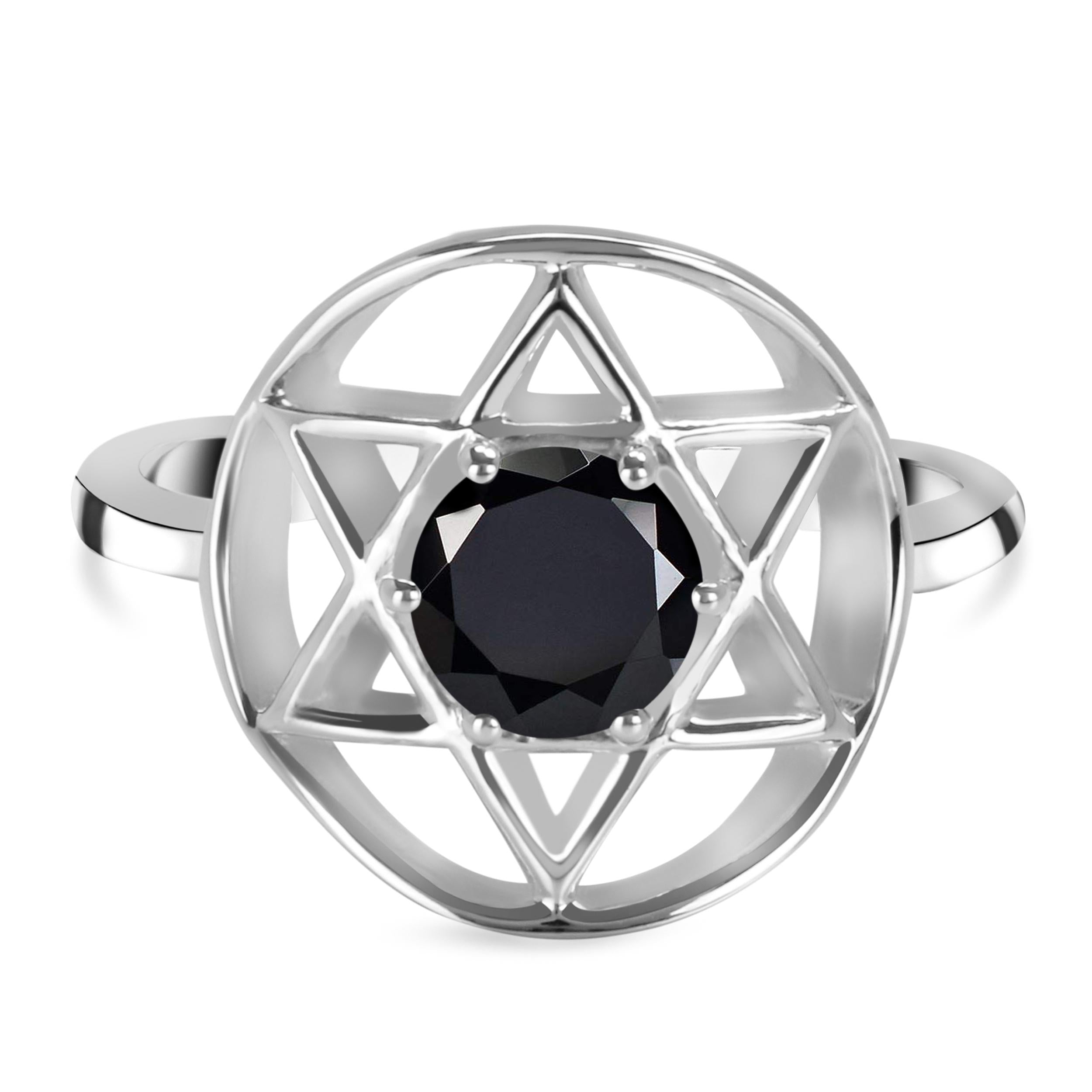 black-tourmaline-pentacle-ring-bls-rdr-2137