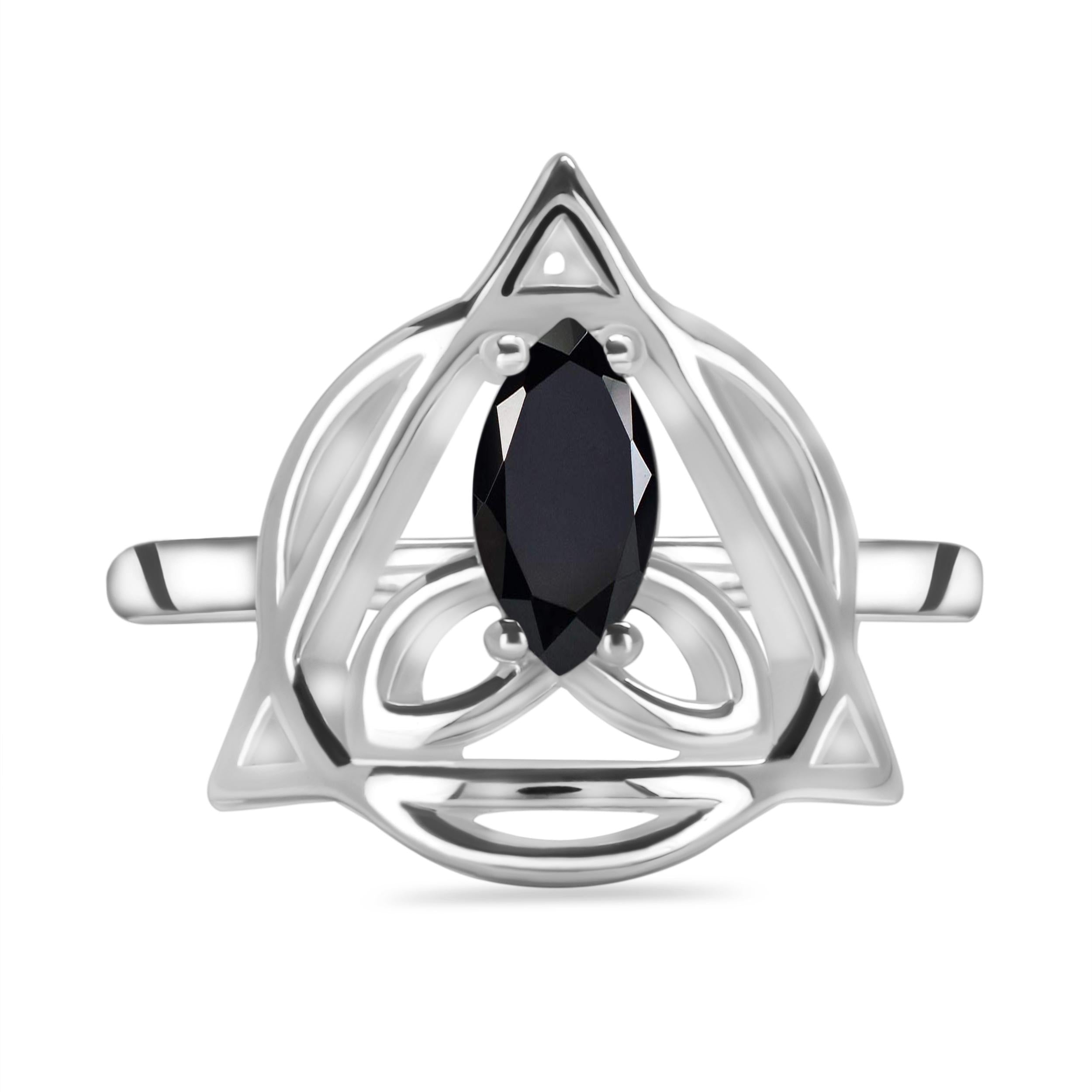 black-tourmaline-triquetra-ring-bls-rdr-2166