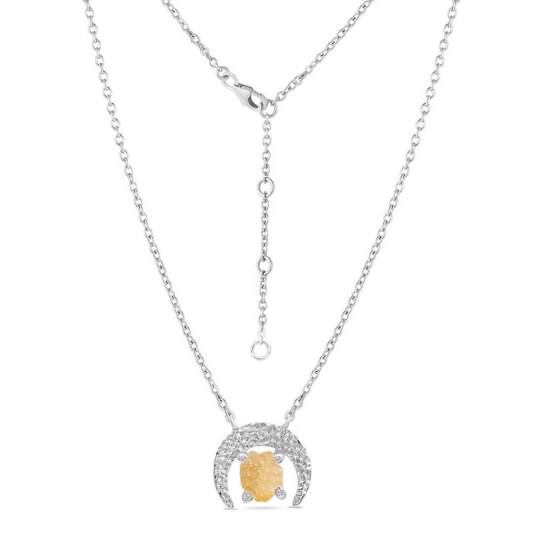 citrine-raw-crystal-white-topaz-necklace-cit-rn-67