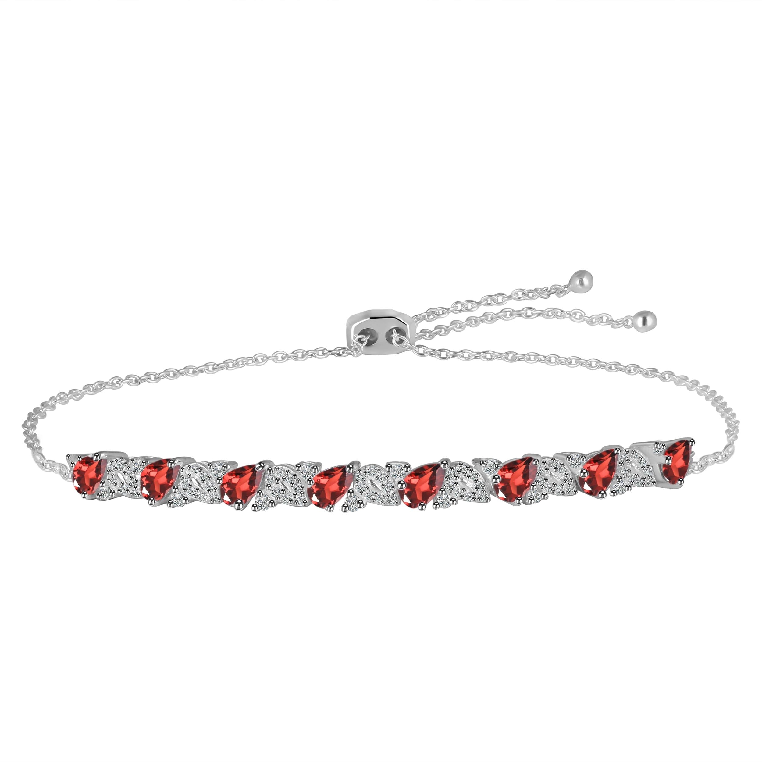 garnet-white-topaz-bracelet-with-adjustable-camera-lock-gar-rdb-128