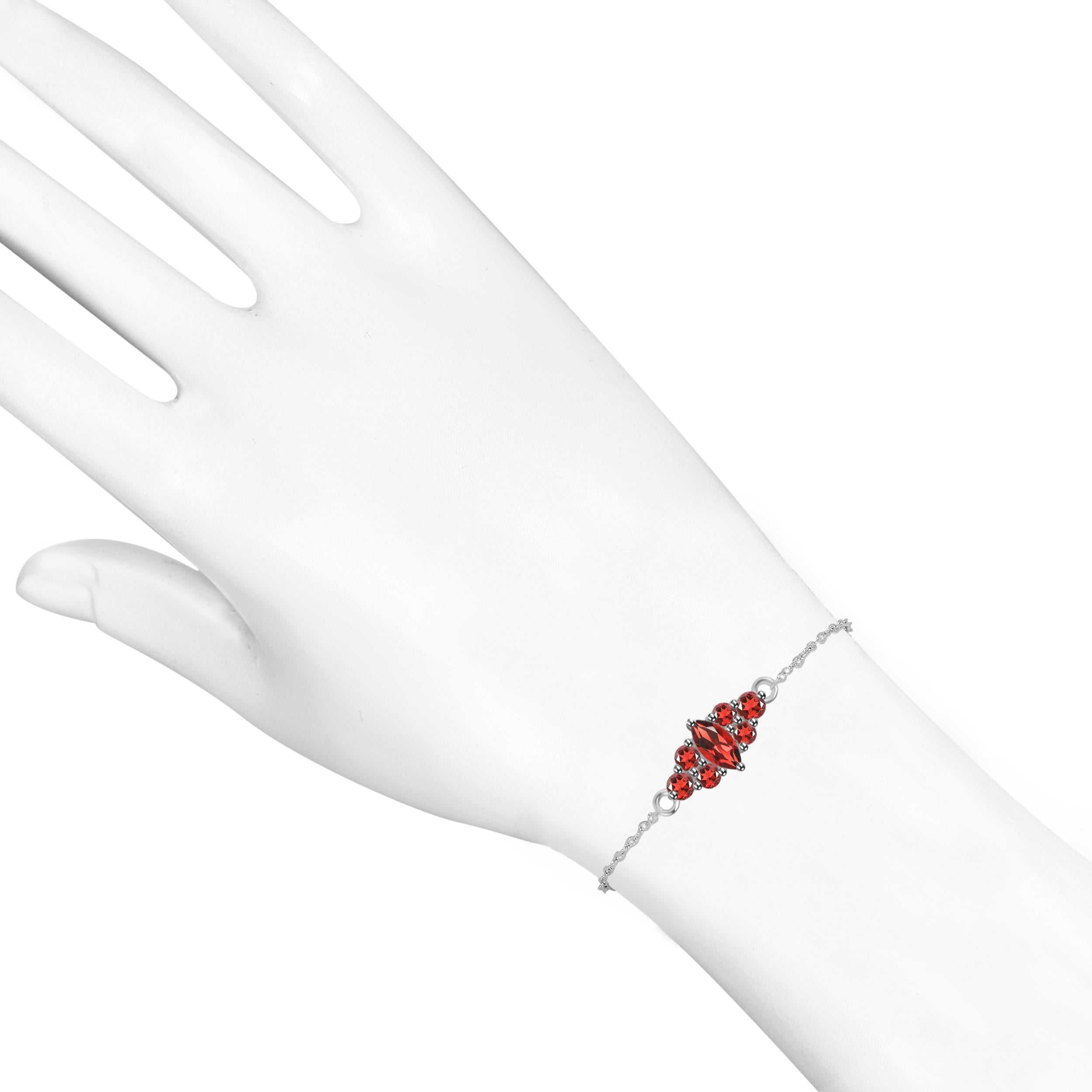 garnet-bracelet-with-adjustable-camera-lock-gar-rdb-142