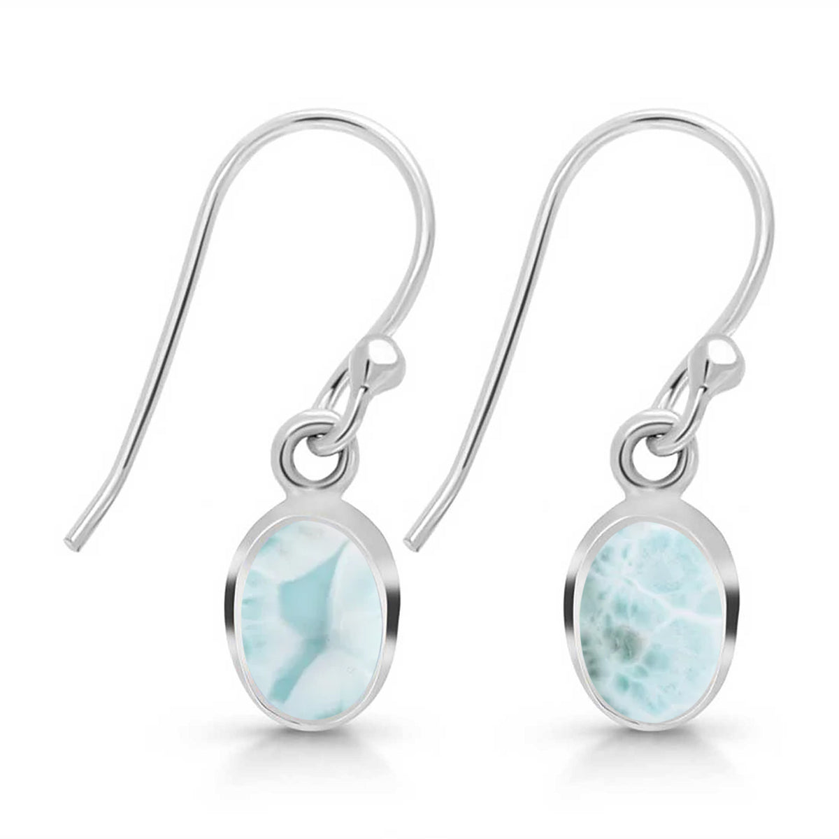Close Out Larimar Earring-(LAR-CO-RDE-1285.)