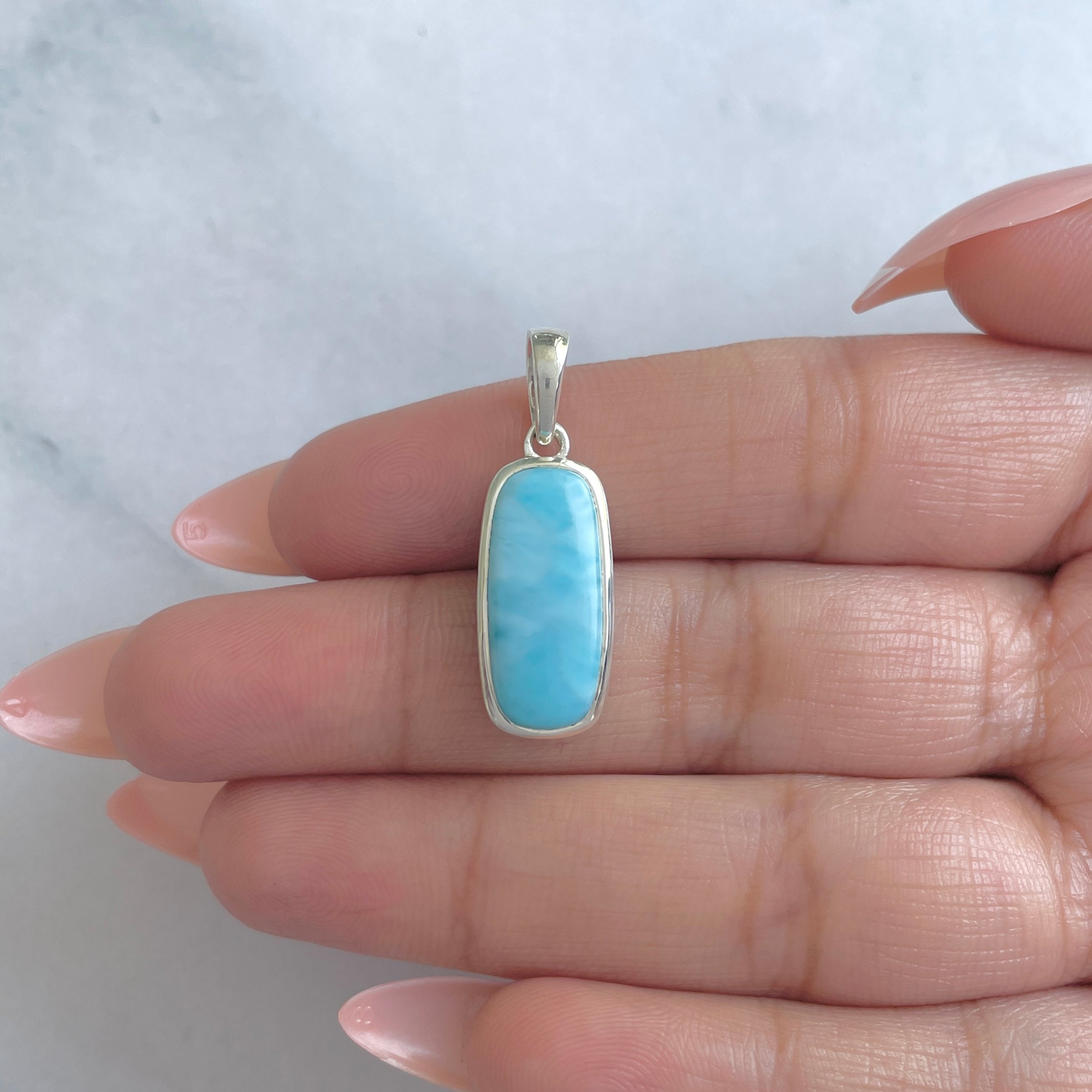 Larimar Pendant-(LAR-RDP-711.)