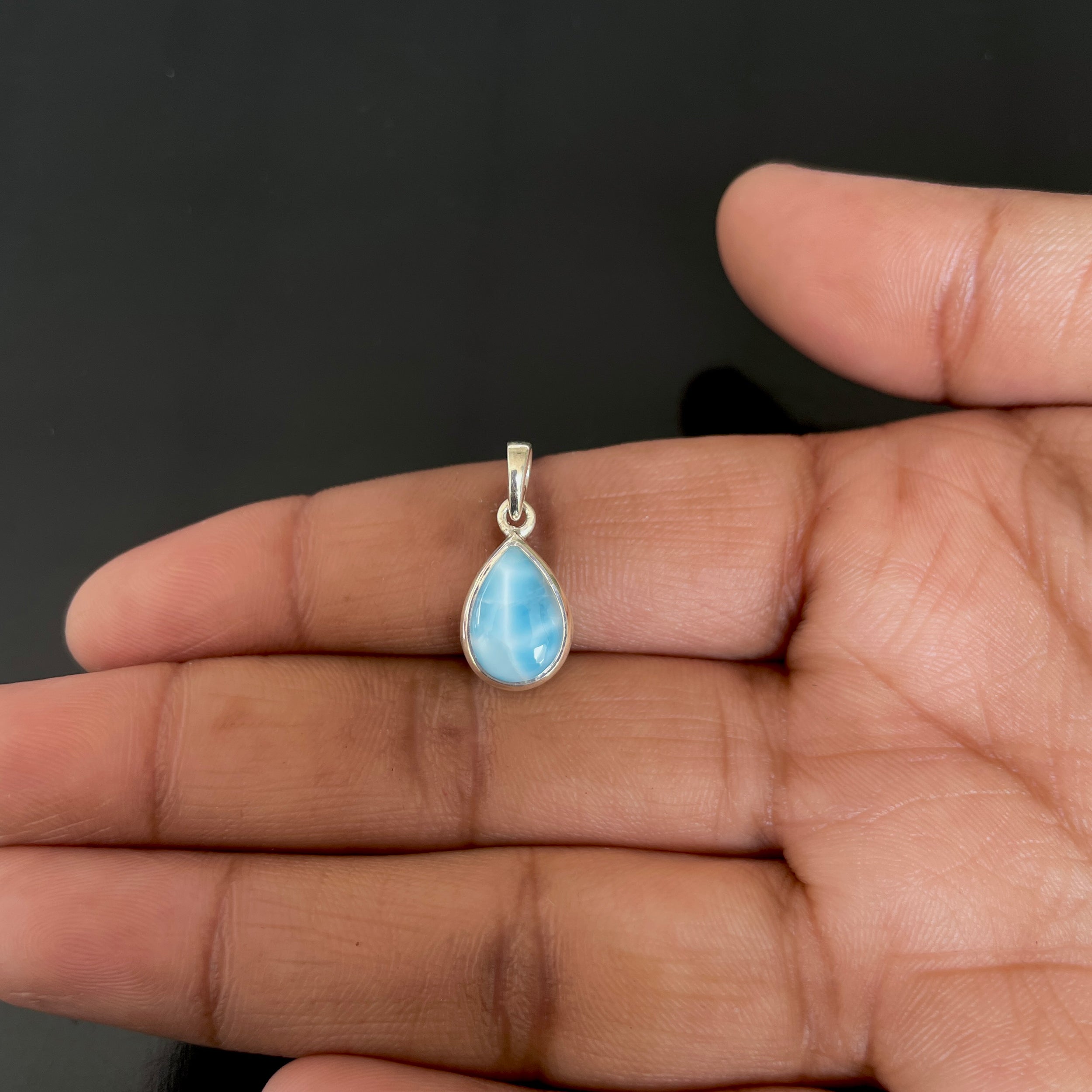 Larimar Pendant-(LAR-RDP-946.)