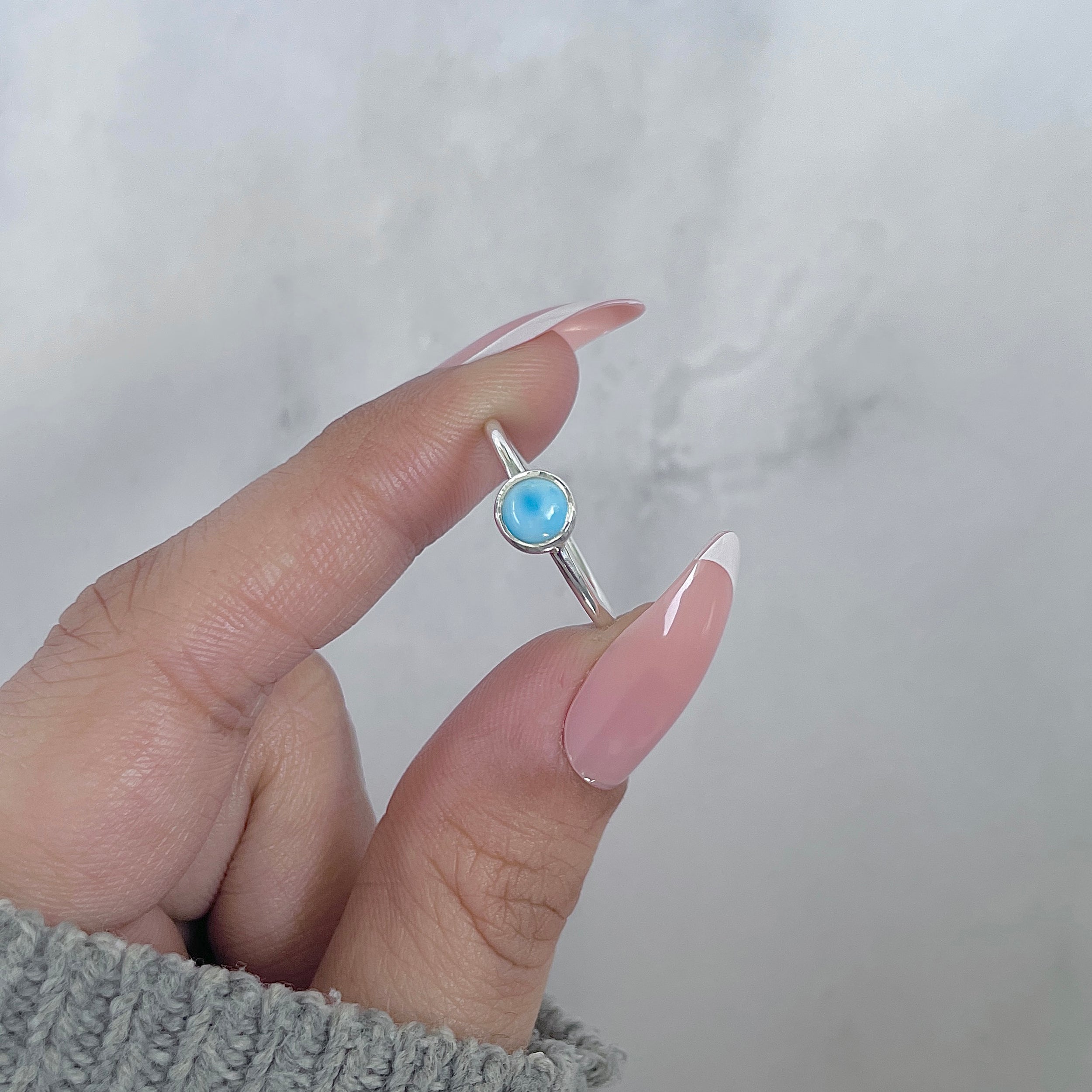Larimar Ring-(LAR-RDR-1737.)