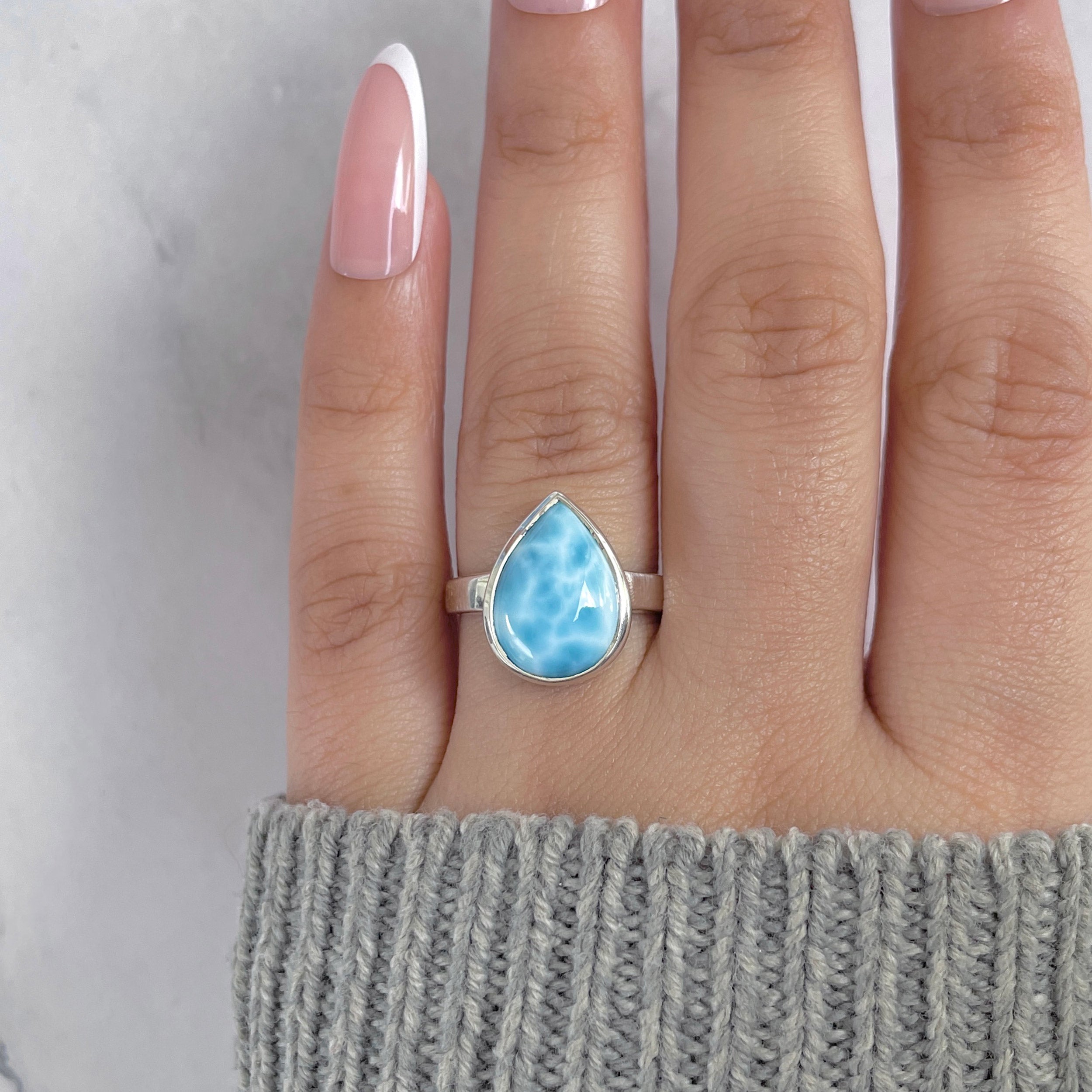 Larimar Ring-(LAR-RDR-2361.)