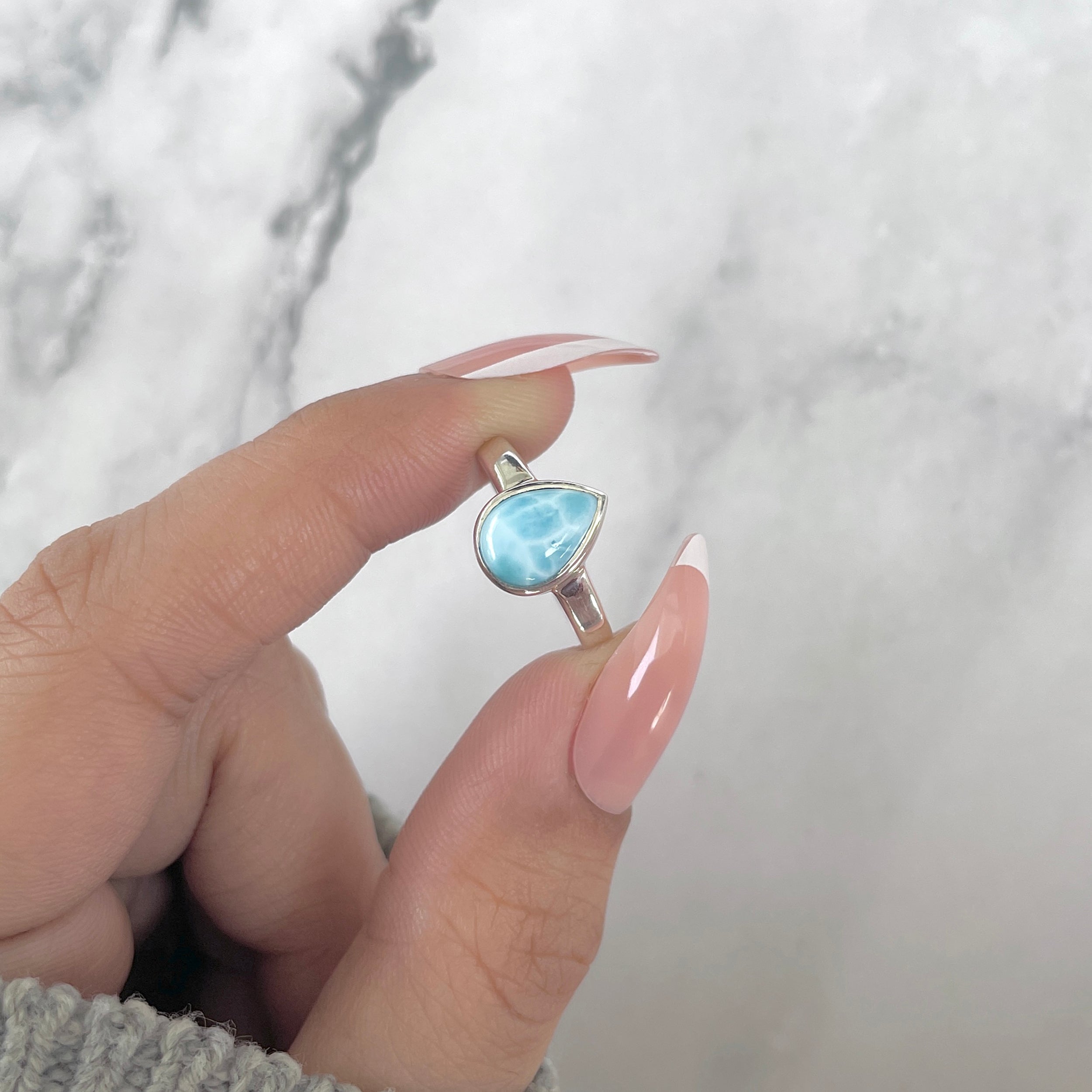 Larimar Ring-(LAR-RDR-2363.)