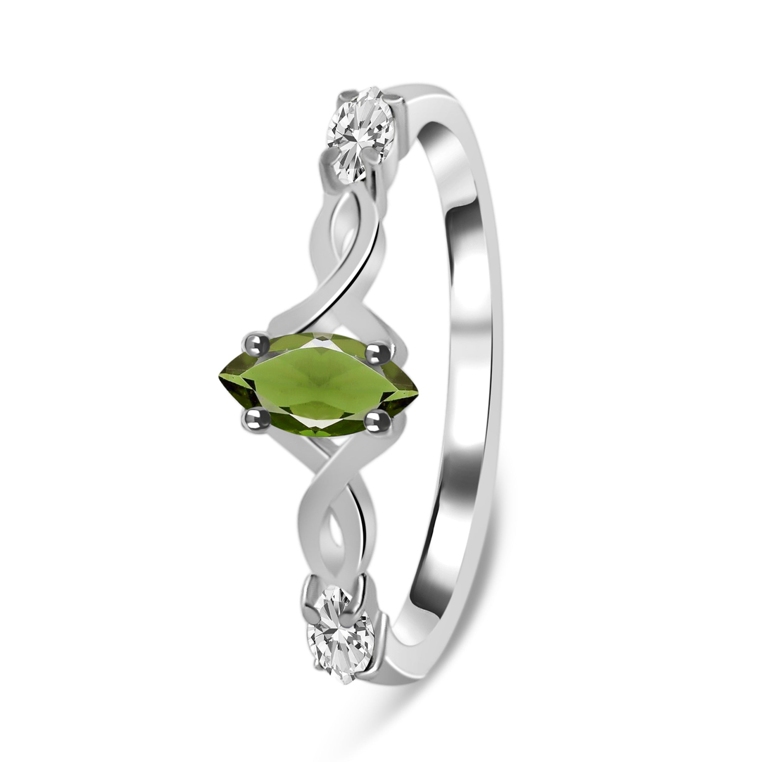 Moldavite Ring-(MLD-RDR-3537.)