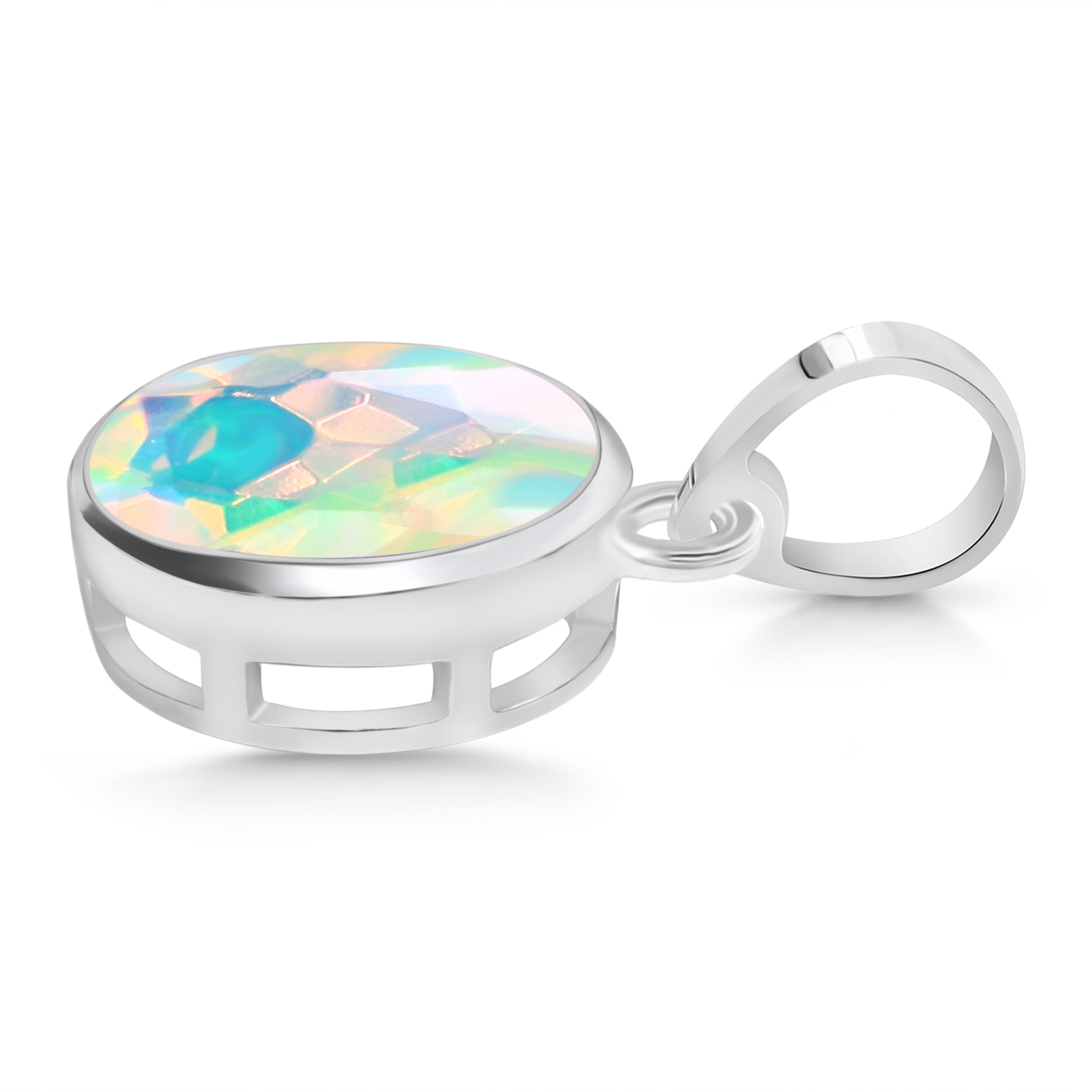 Opal Pendant-(OPL-RDP-734.)
