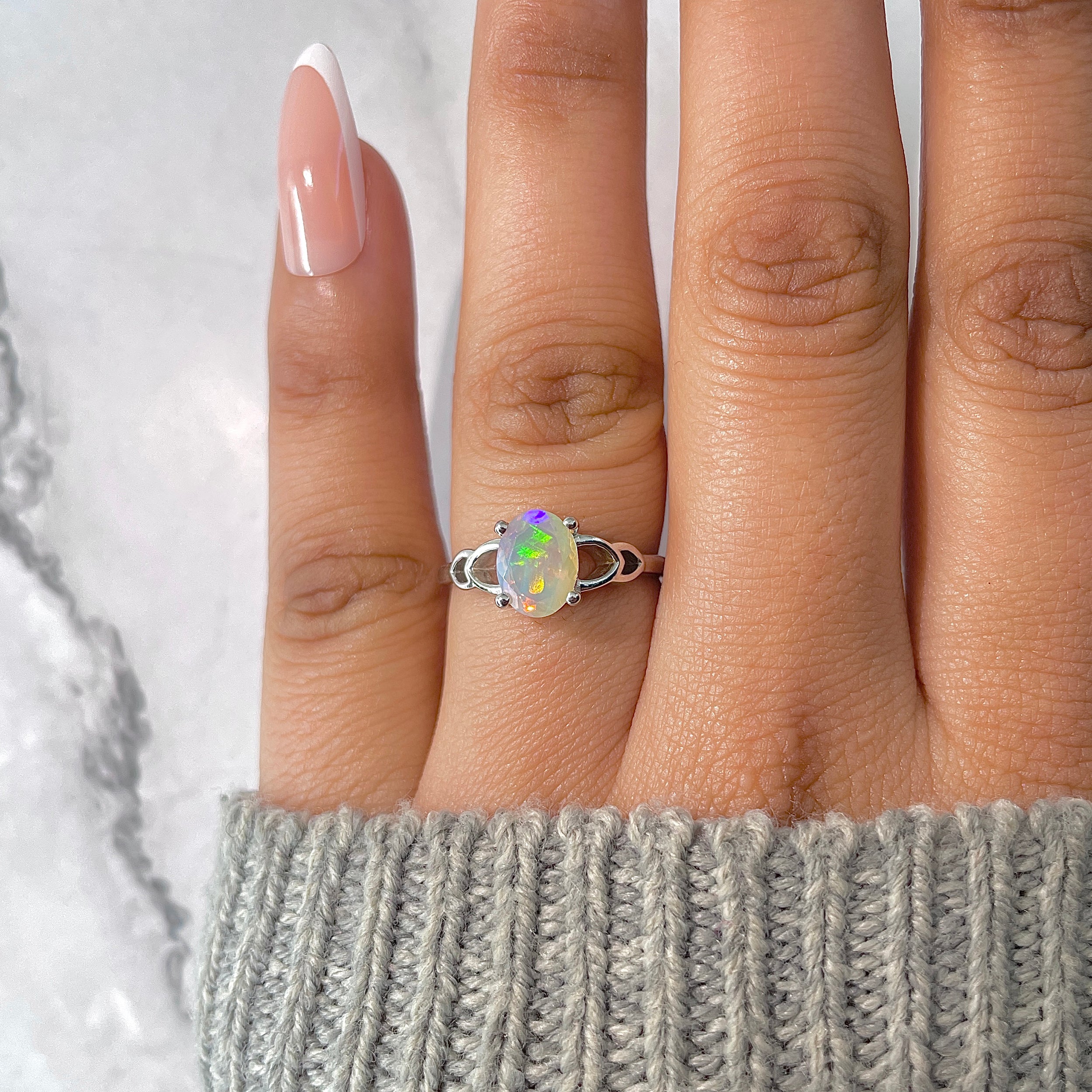 Opal Ring-(OPL-RDR-14.)
