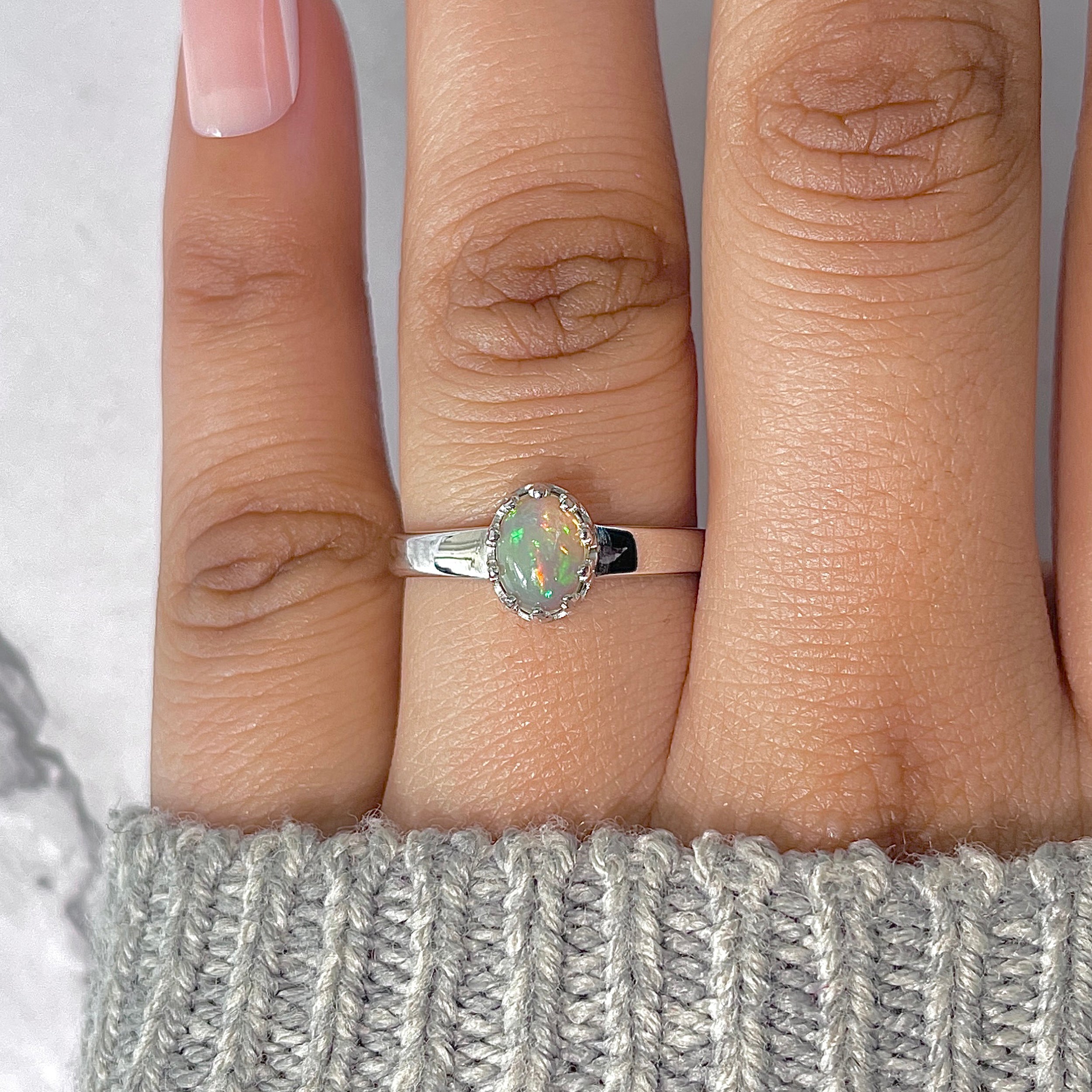 Opal Ring-(OPL-RDR-1913.)