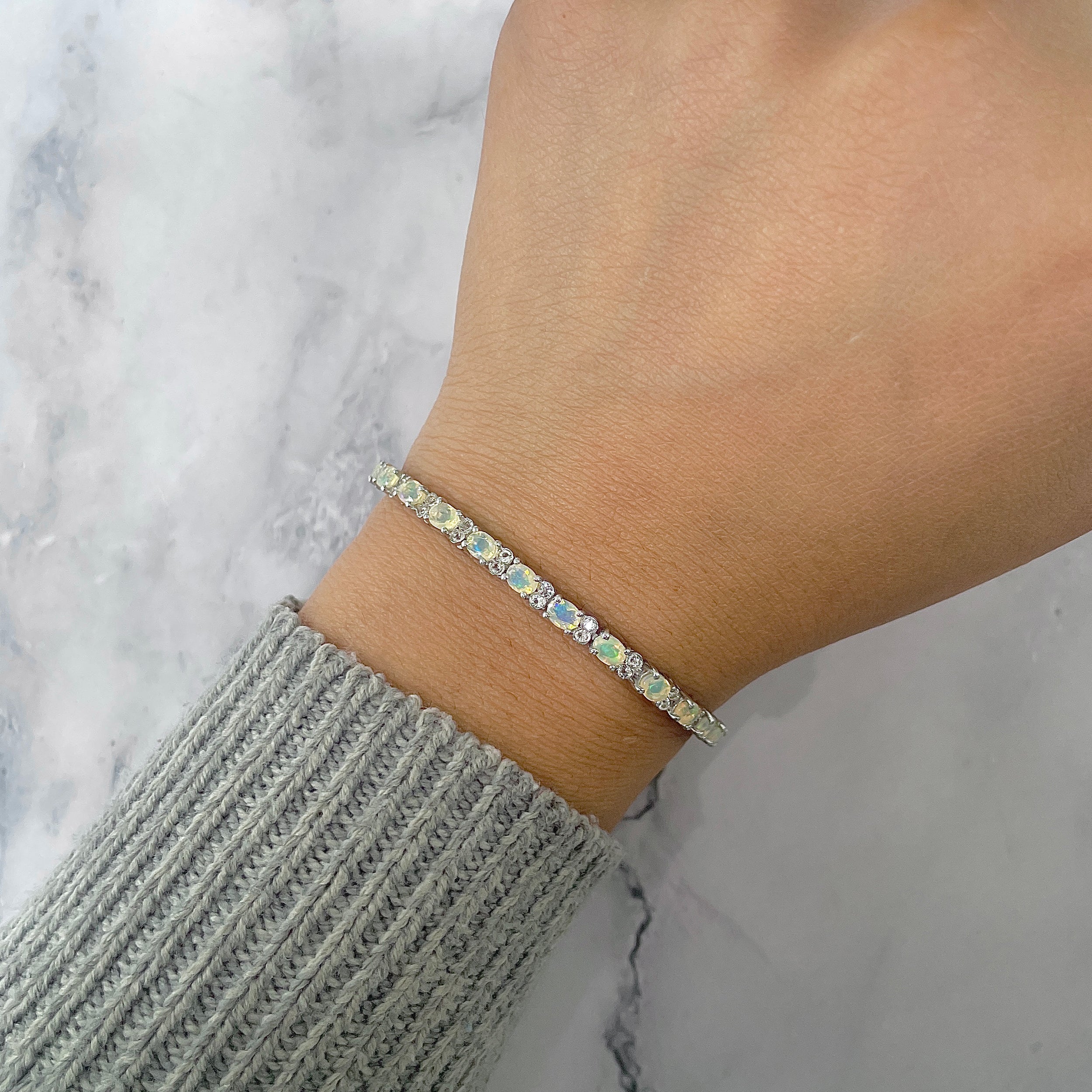 Opal Bracelet-(OPL-RDB-111.)