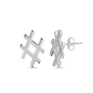 plain-silver-hashtag-stud-earring-ps-rde-574