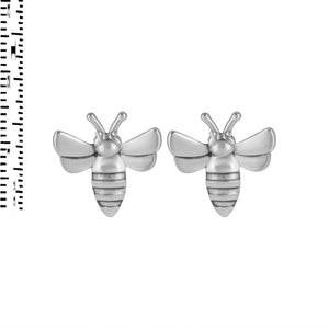 plain-silver-bee-stud-earring-ps-rde-589