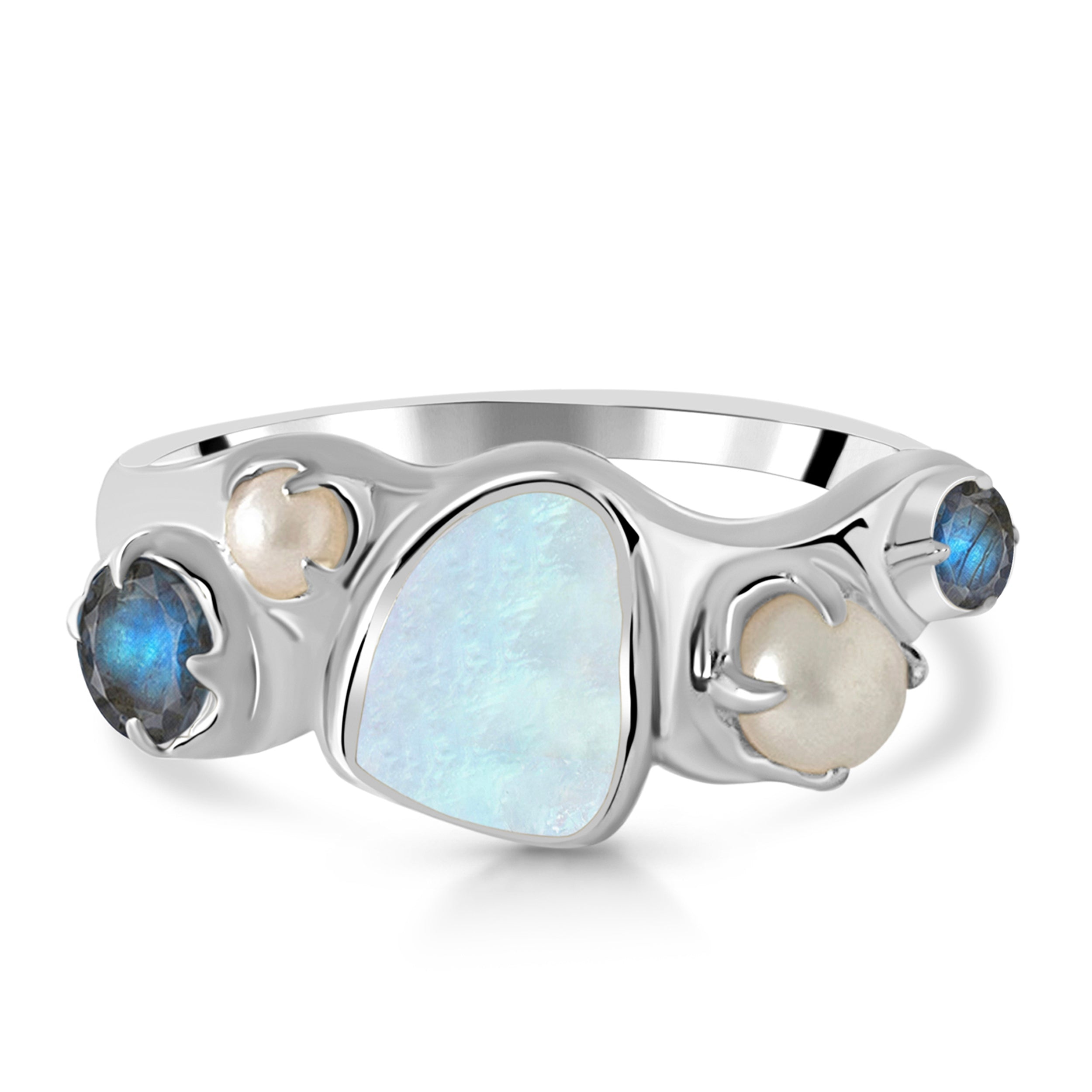 Moonstone Ring-(RBM-RDR-3552.)