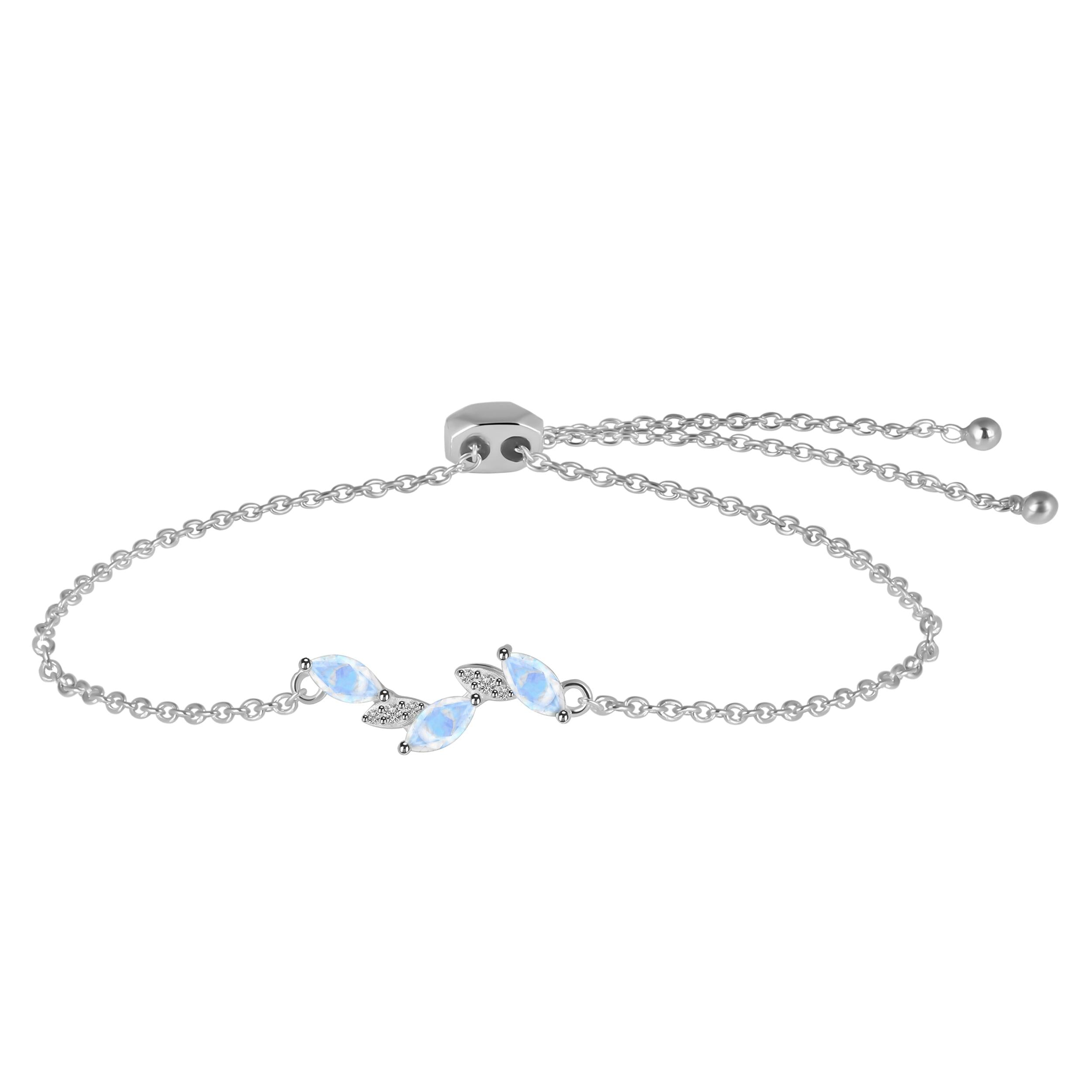moonstone-white-topaz-bracelet-with-adjustable-camera-lock-rbm-rdb-143