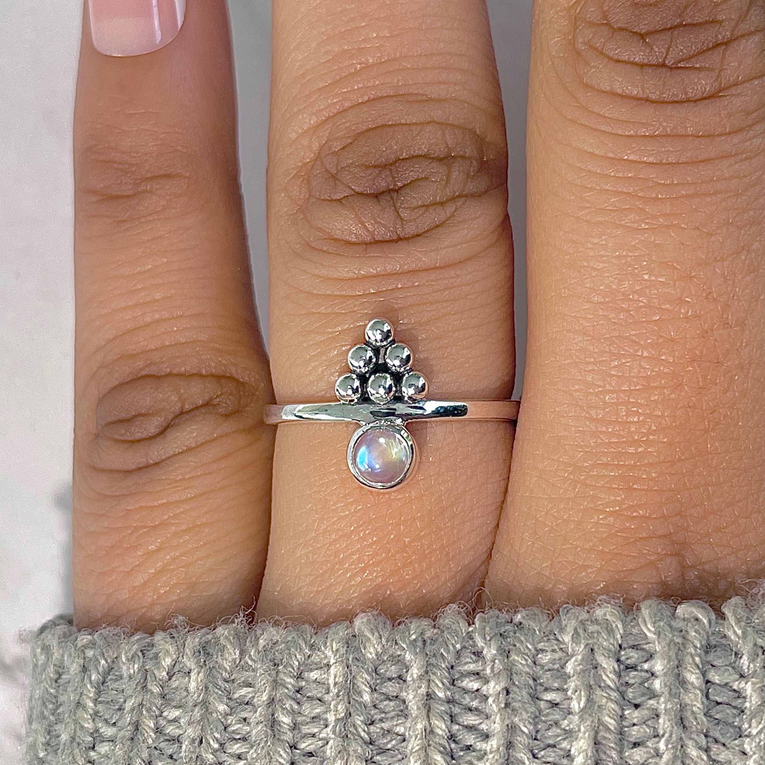 Moonstone Ring-(RBM-RDR-1332.)