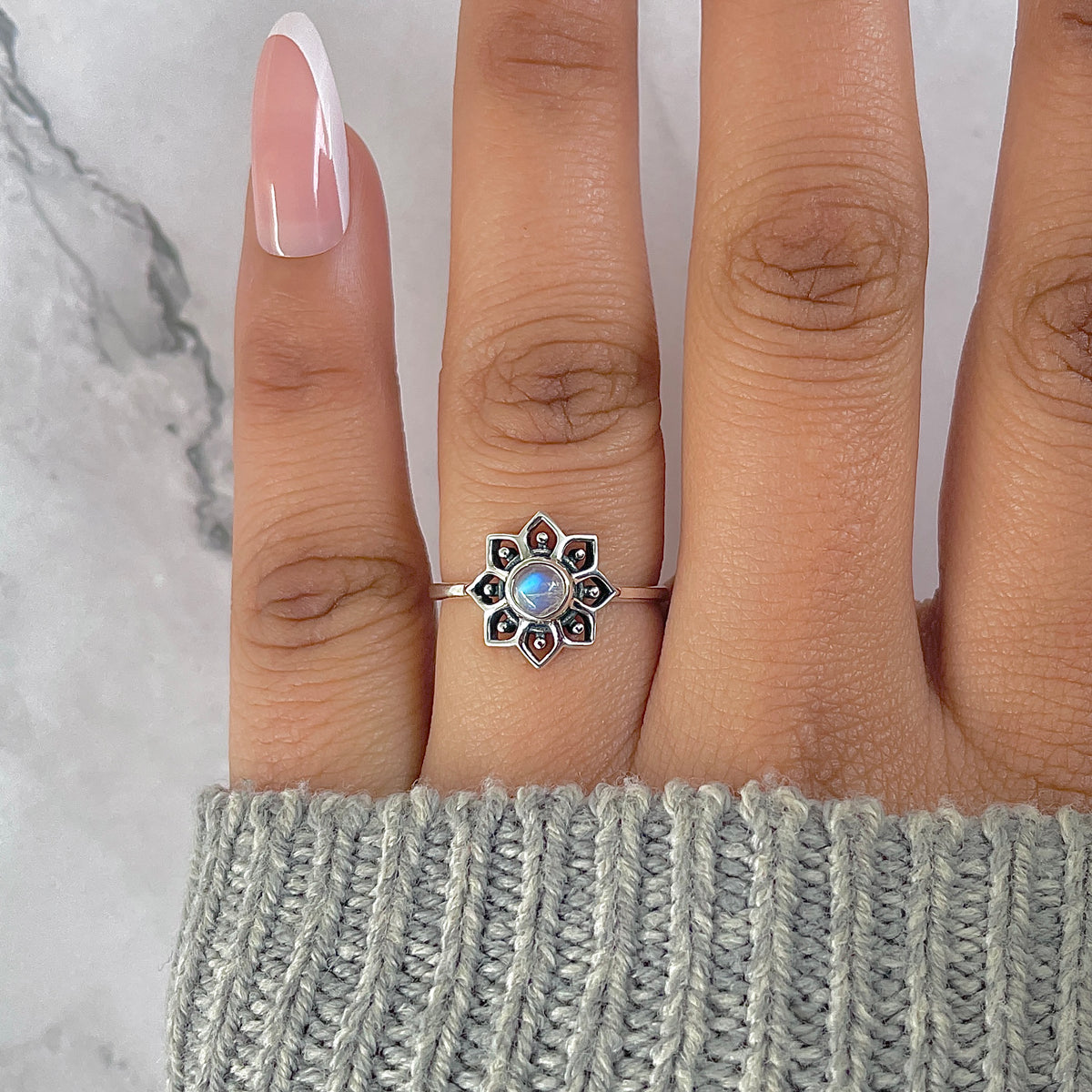Moonstone Ring-(RBM-RDR-1360.)