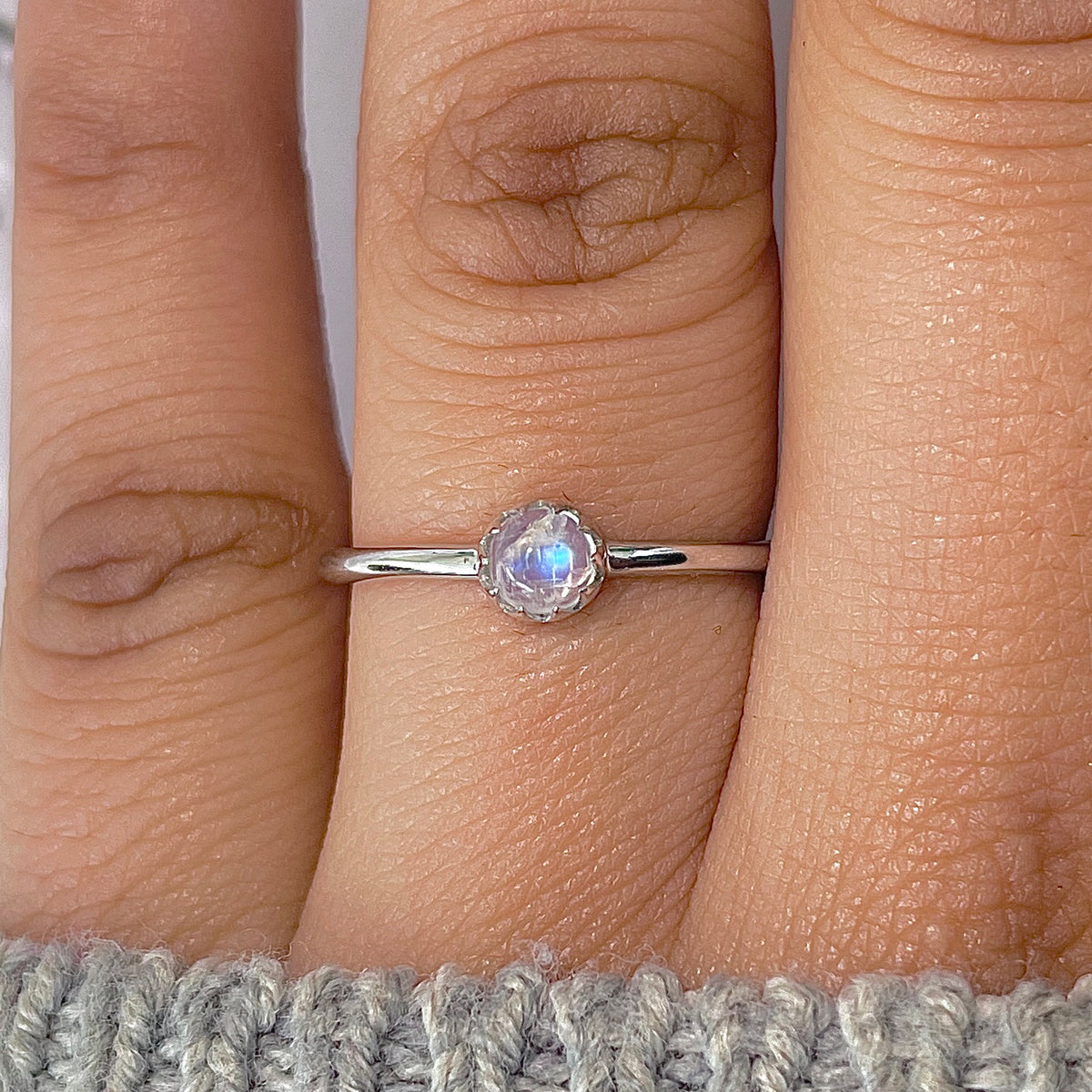 Moonstone Ring-(RBM-RDR-1421.)