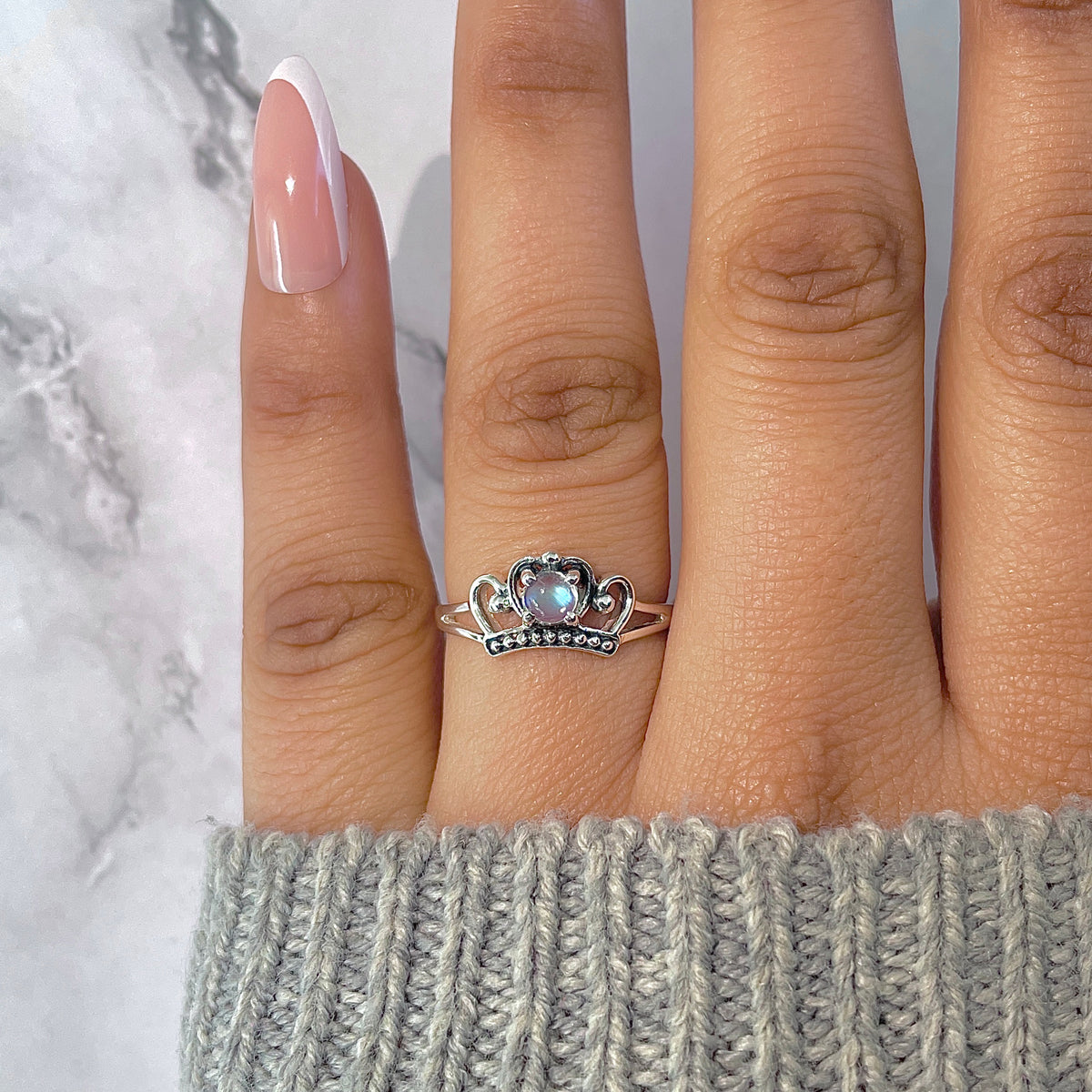 Moonstone Ring-(RBM-RDR-1430.)