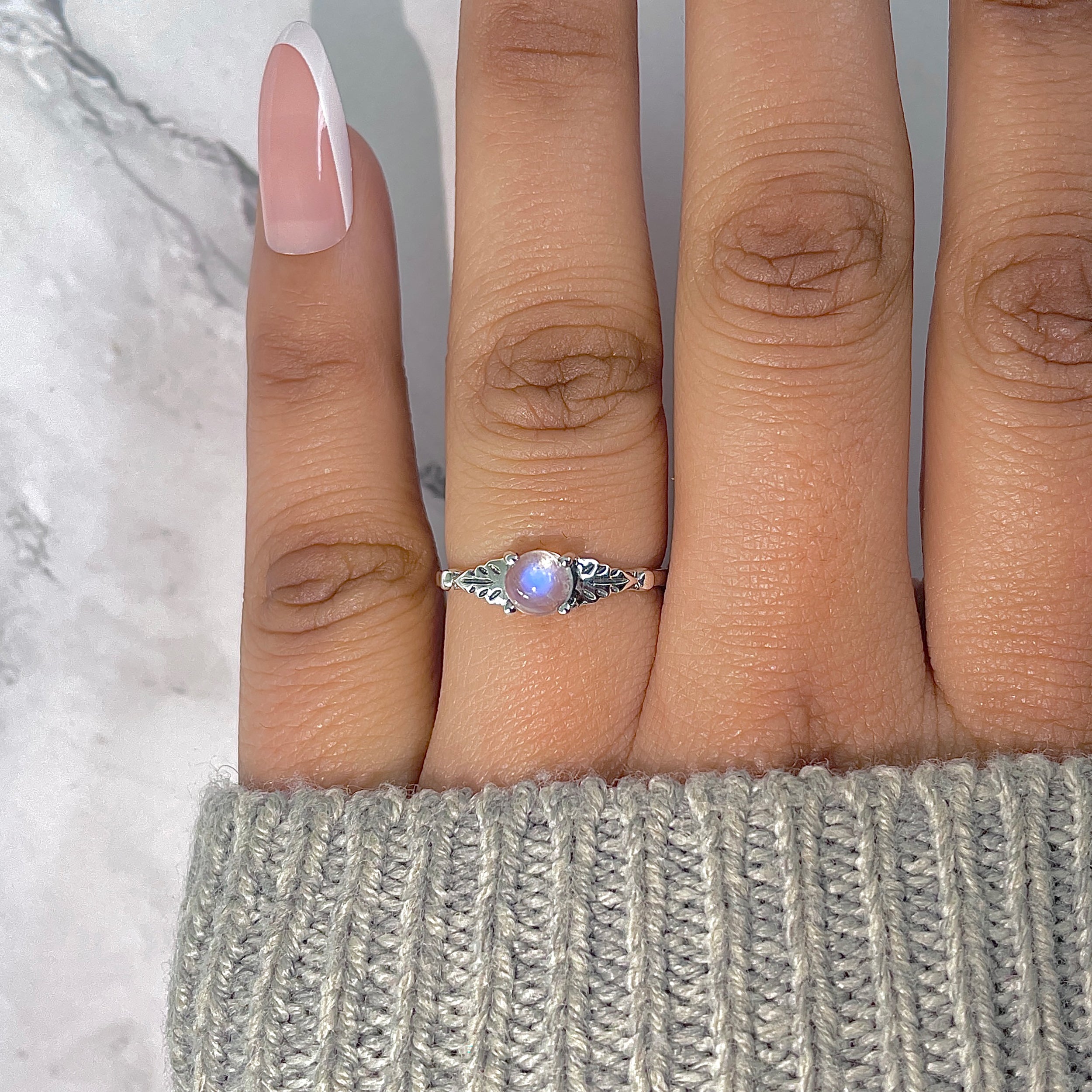 Moonstone Ring-(RBM-RDR-1534.)
