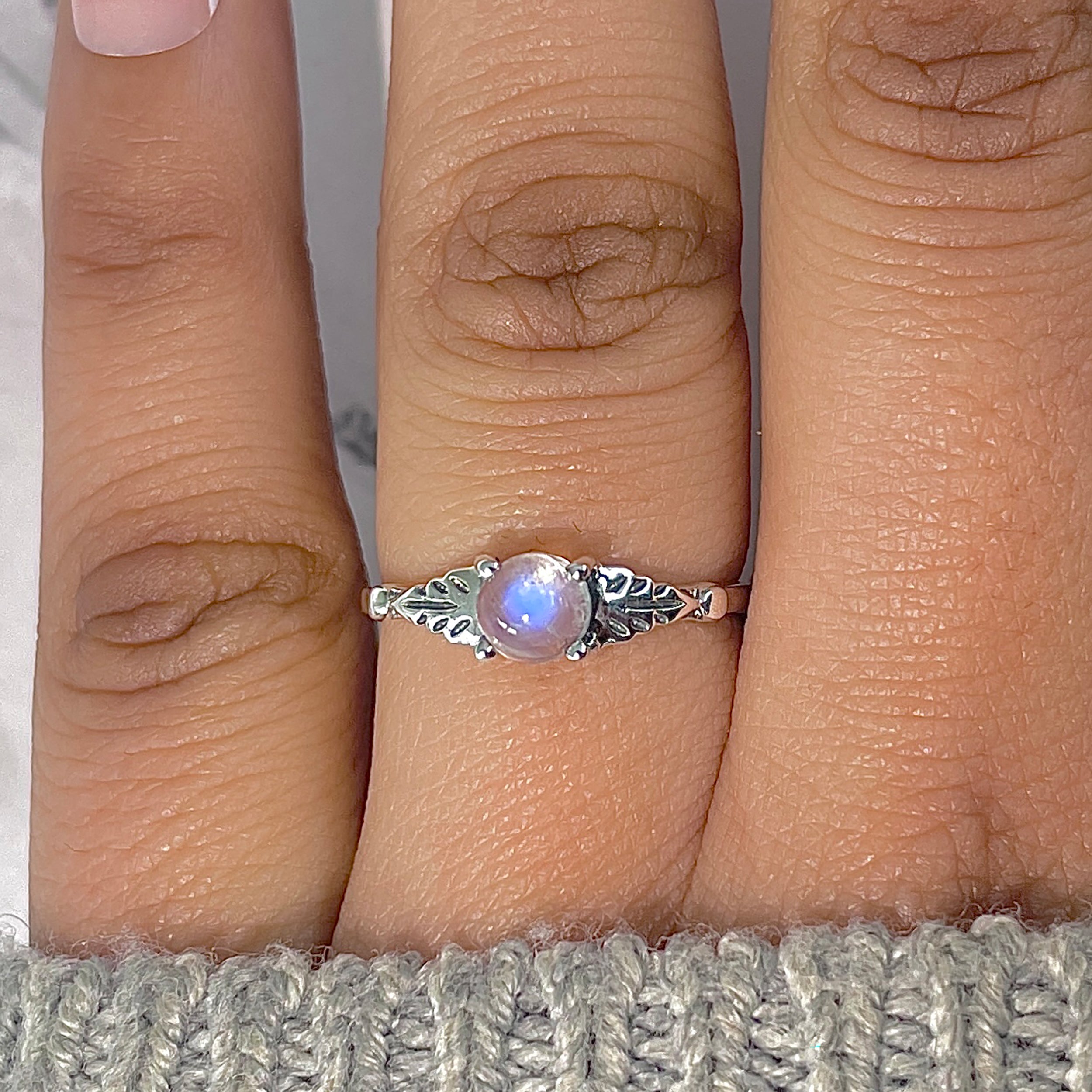 Moonstone Ring-(RBM-RDR-1534.)