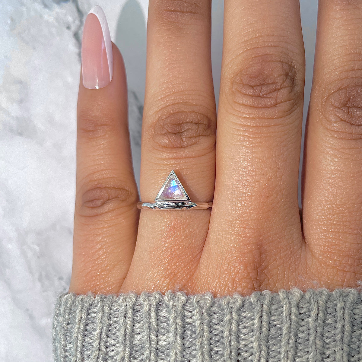 Moonstone Ring-(RBM-RDR-1682.)