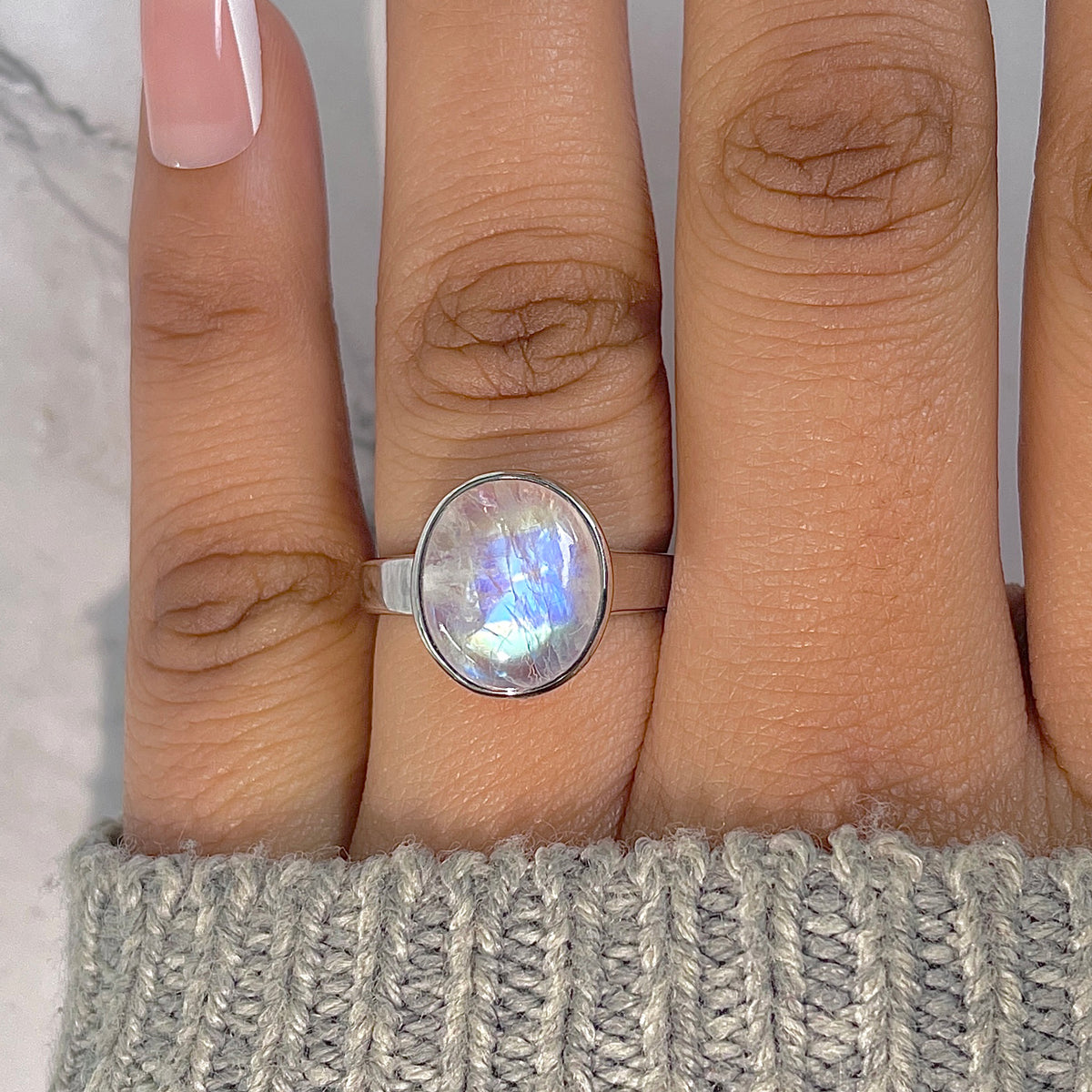 Moonstone Ring-(RBM-RDR-1880.)